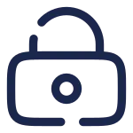 Lock Keyhole SVG Icon